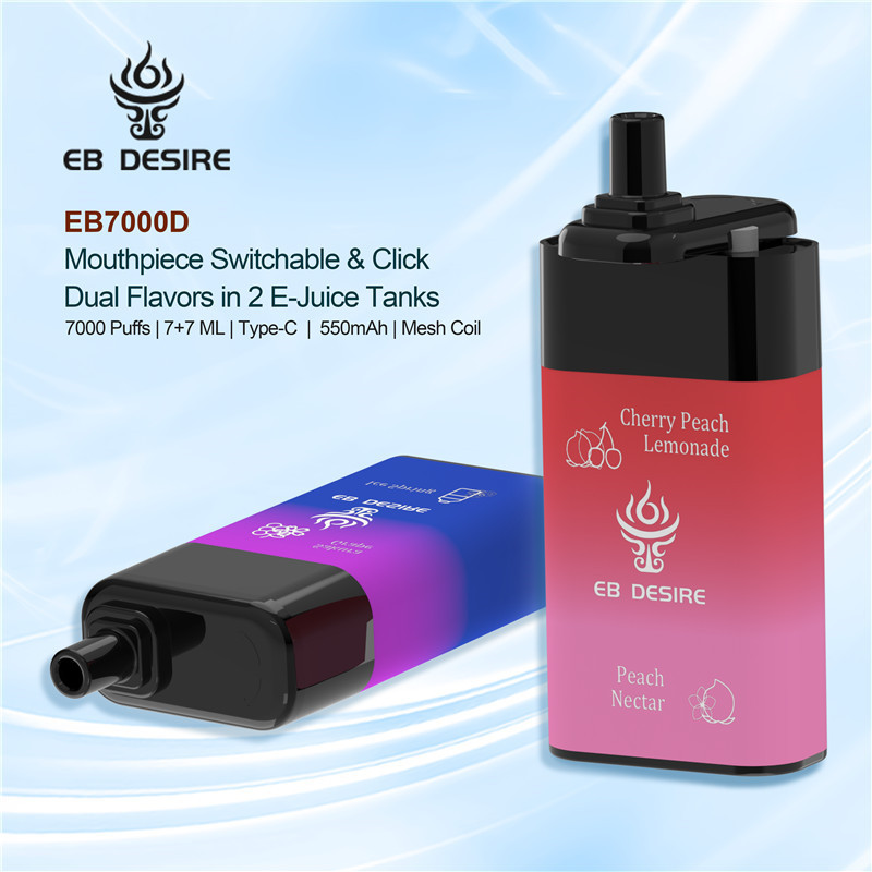 China Eb Desire Puff Fun Dual Flavor Disposable Vape Factory And